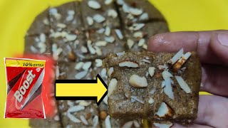अचानक आए मेहमान के लिए सिर्फ 5 मिनट में बना सकते हैं ये आसन सा स्वीट | Boost burfi|#boostburfi#boost
