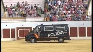 Abril 2017. Exhibición Policía Nacional en su sección canina en la Plaza de Toros de Anteq