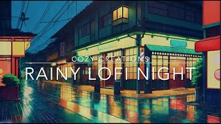 Rainy Lofi Night - Meditative Moments - INFP Productions