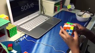 9.92 3x3 Ao5 | First Sub 10 Average on Cam