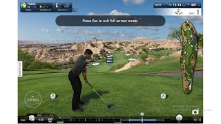 Live Golf - Fister Plays Front 9 at Wolf Creek (eSports)