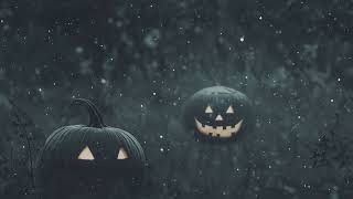 Spooky Halloween Pumpkins Background Loop