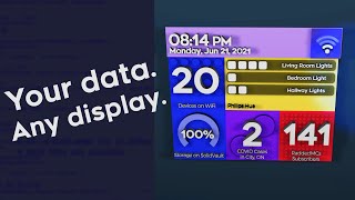 Turn ANYTHING into a smart display! Project: SmartFrame -- V2!