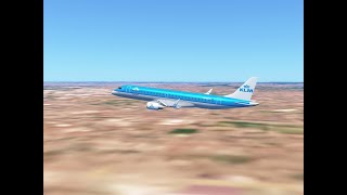 Infinite Flight Global- London City to Amsterdam and Back - KLM E190 -Live Stream