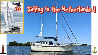 Nauticat 36 (Sailing on 4 big lakes in the Netherlands with the Nauticat 36)