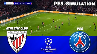 🔴LIVE || Athletic Club vs PSG - UEFA Champions League 2025/26 | PES 21 Simulation