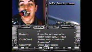 Green Day - "Longview" | MTV Yack Live [1994]