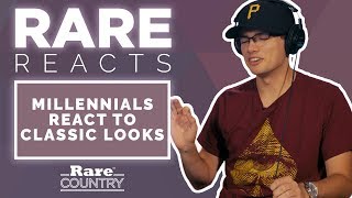 Millennials React To Classic Country Looks | Rare Reacts