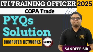 ITI TO Computer Networks PYQ 1st October 2024 Shift 1 | ITI TO PYQ Solutions | ITI TO Madhya Pradesh