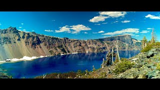 Hiking Wizard Island Caldera Summit & Chill Dance Beat | Crater Lake Nat’l Park | Nature & Music 198