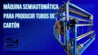 Cardboard Tube Manufacturing Machine