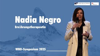 WHO Symposium 2025 in Winterthur Referentin Nadia Negro