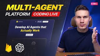 Live Coding My SaaS: Building Multi Agent Communication
