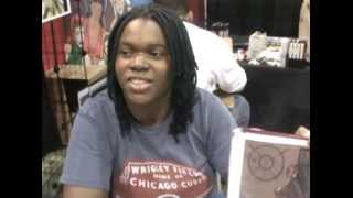 Kim Moseberry of Xigency Studios at Chicago Comic-Con 2011