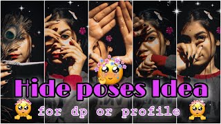 Hide poses idea for Dp or profile 🦋💫 | sanpchat filter 🔥🌈 #like #live #photography #viral