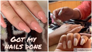 Getting my nails extensions  in Paonta