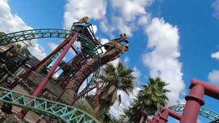 Cobra's Curse Rollercoaster Busch Gardens Tampa Bay