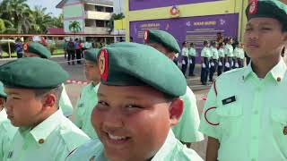 Pertandingan Kawad Kaki TKRS Sekolah Rendah Peringkat Daerah Temerloh 2024.