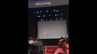 Young Arts Alumni Dancer Ernest Baker in Leyland Simmons Choreography "Still Strange"