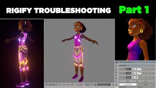 Rigify Live questions and trouble shooting