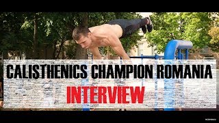 Short Interview: Samuel Lacatus - National Champion Calisthenics 2017 & 2018