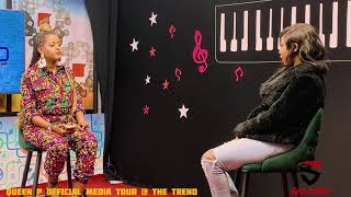 Queen P live on NTV the trend x Pressure