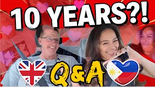 ❤️KINILIG SA “10th YEAR ANNIVERSARY Q&A” 😍| HALO HALONG EMOSYON! | British Filipina Couple