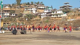 Men folk song 77th Republic day mon Town 
