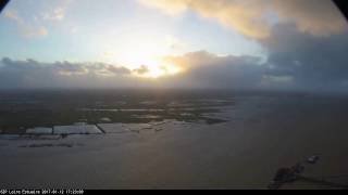 Submersion marine dans l'estuaire de la Loire le 12/01/2017