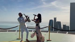 “ Moonlight duo “2023 #christinaperri #athousandyears #cover #singer #saxophone @artemgolodnyuk6968