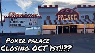 We had a bad experience! ”Poker Palace” “Opera House” closed!? Closing!? Jerry’s Nugget prime rib !