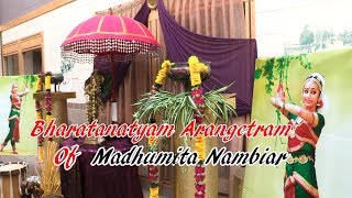 Madhumita Nambiar Bharatanatyam Arangetram 2016 - Lasya School of Dance / Sapna Krishnan