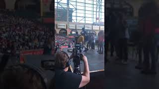Str8 Money Kdog performing at Minute Maid Park for HISD Camp Lit.