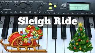 Sleigh Ride | Easy Christmas Keyboard Tutorial With Notes