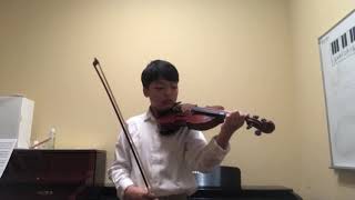 Austyn Kim, 9 years old,  Concertino 3rd Movement by George Perlman