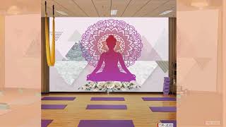 TOP10 MẪU TRANH DÁN TƯỜNG YOGA 3D | TRANH 3D TÙNG DƯƠNG