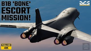 Escorting the B-1B ‘Bone’ | Carrier Ops to Beirut | Intercept and Escort