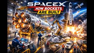 Inside the Space Craft Factory: How Massive Space Rockets Are Built (Full Process)