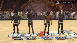 Playing 4v4 in 2k25 Next gen 🥷🏿😈🔥