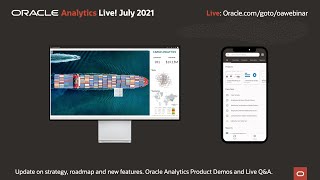 Oracle Analytics Live! Webinar July 21 edition