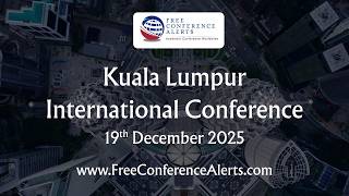 KUALA LUMPUR INTERNATIONAL CONFERENCE,19TH DECEMBER 2025