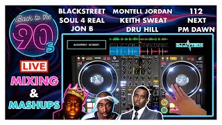 BACK TO THE 90s | HIP-HOP & R&B DJ MIX | LIVE MIXING & MASHUPS | BIGGIE TUPAC 112 NEXT JON B P DIDDY