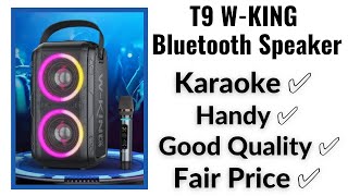 T9 W-KING Party Box - Bluetooth Speaker l UNBOXING