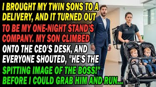 🚚I Was On A Delivery With My Twins👀 Suddenly, Everyone Shouted😱 "He's A Carbon Copy Of The Boss!"