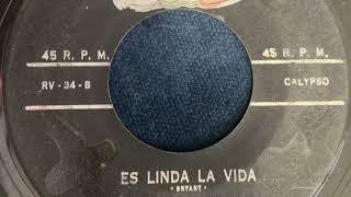 Chucho Avellanet Con Los Montemar - Es Linda La Vida (Rico-Vox Latin Calypso Puerto Rico 45)
