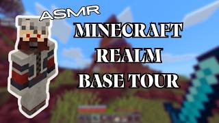 ASMR Minecraft Realm Tour + Ramen Mukbang | Channel Membership Only