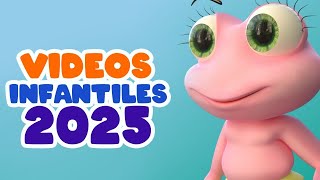 VIDEOS INFANTILES 2025 🐸 CANCIONES INFANTILES 2025 🐸 MUSICA PARA NIÑOS  🐸 VIDEOS DE NIÑOS