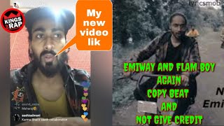 Emiway and Flam boy again copy Beat | Muhfaad new song lik