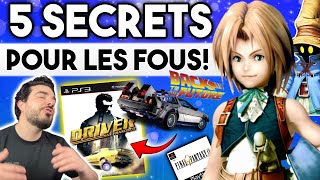 5 SECRETS que PERSONNE N'AVAIT PRÉVU dans les jeux vidéo