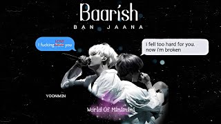 𝐁𝐀𝐀𝐑𝐈𝐒𝐇 ʙᴀɴ ᴊᴀᴀɴᴀ [ft. 𝐘𝐎𝐎𝐍𝐌𝐈𝐍 ]🐱💜🐣| reposting it causes it's accidentally deleted by me😐🥲 #bts